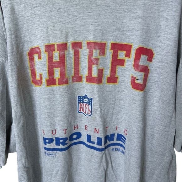 VTG 1993 Riddell KC Chiefs T Shirt USA XXL - Picture 2 of 6